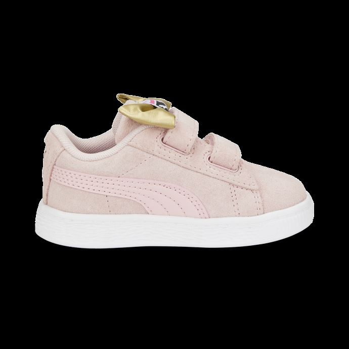 Chaussures En Daim Classic Light Flex Bow V Enfant En Bas âge Fleur D'amandier-blanc Puma Canada
