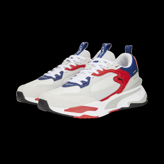 Puma Canada Baskets En Daim Rs-fast Limiteur Blanc-rouge-gris Violet