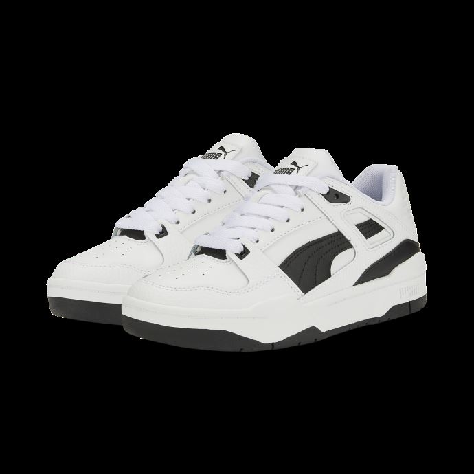 Baskets Puma Canada Slipstream Cuir Blanc-noir Jeunesse