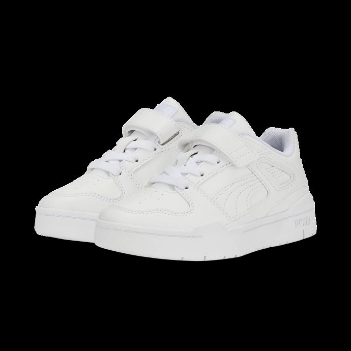 Chaussures Pour Petits Enfants En Cuir Slipstream Blanc-blanc Puma Canada