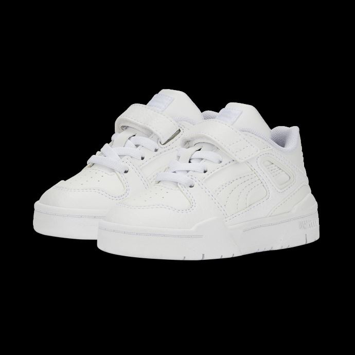 Puma Canada Slipstream Cuir Chaussures Pour Tout-petits Blanc-blanc