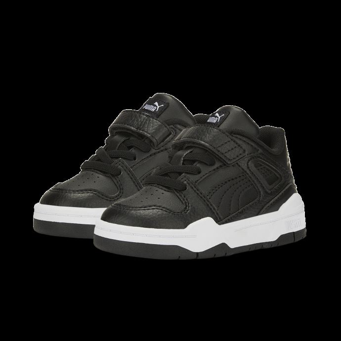 Baskets Puma Canada Slipstream Cuir Fermeture Alternative Noir-blanc Bebe