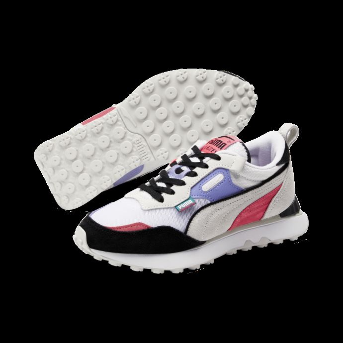 Baskets Rider Fv Fandom Big Kids Blanc-noir Puma Canada