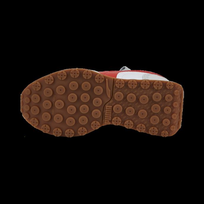 Puma Canada Baskets Rider Fv Essentials Blanc-platine Gris Enfant
