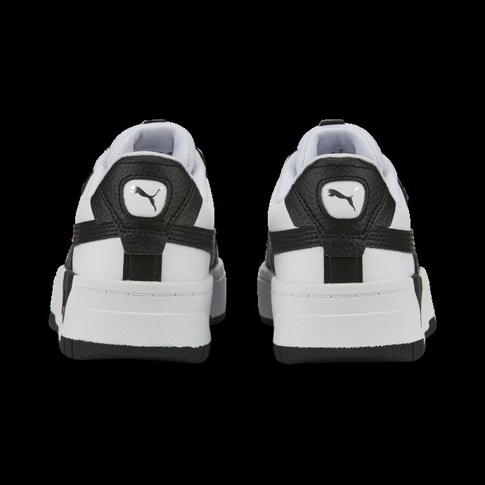 Baskets Cuir Puma Canada Cali Dream Blanc-noir Grand Enfant
