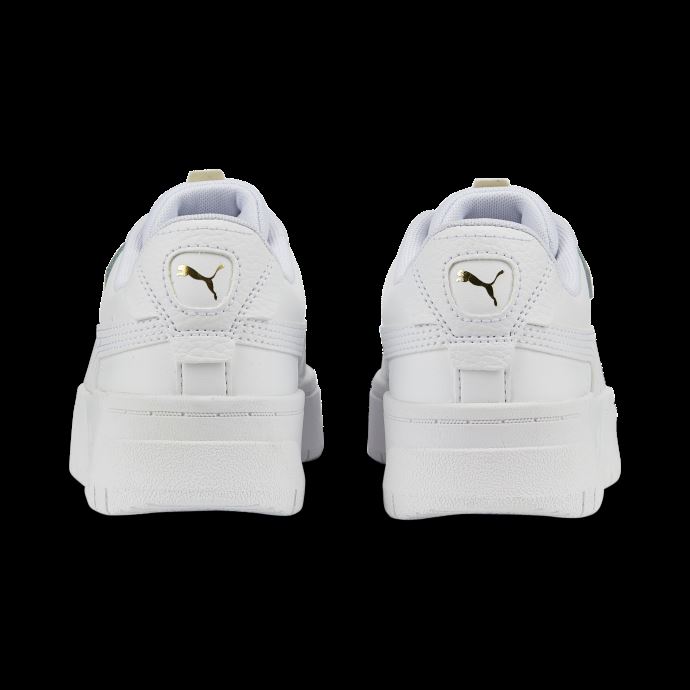 Cali Dream Baskets Cuir Grand Enfant Puma Canada Blanc
