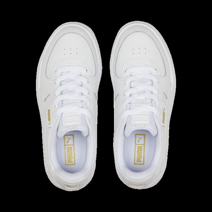 Cali Dream Baskets Cuir Grand Enfant Puma Canada Blanc
