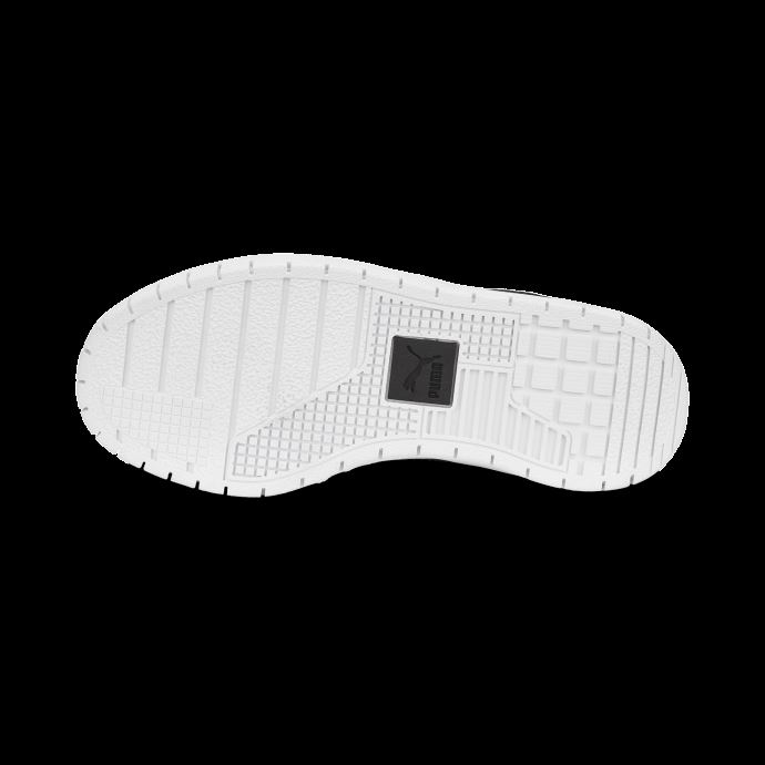 Baskets En Cuir Cali Dream Grand Enfant Blanc-noir-blanc Puma Canada
