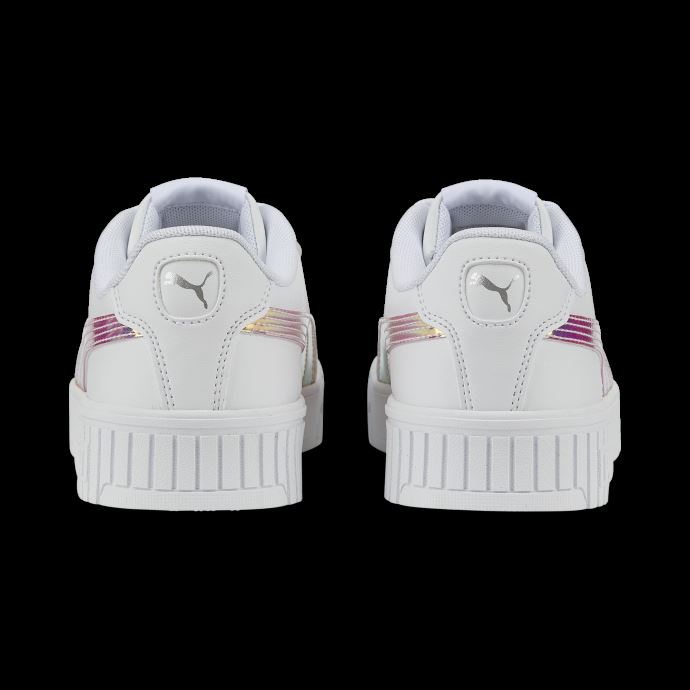 Baskets Puma Canada Carina 2.0 Holo Blanc-argent Pour Jeunes
