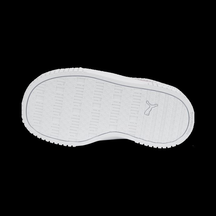 Baskets à Fermeture Alternative Carina 2.0 Holo Bébés Puma Canada Blanc-argent
