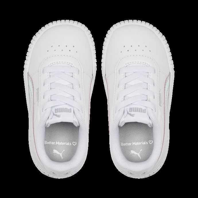 Baskets à Fermeture Alternative Carina 2.0 Holo Bébés Puma Canada Blanc-argent
