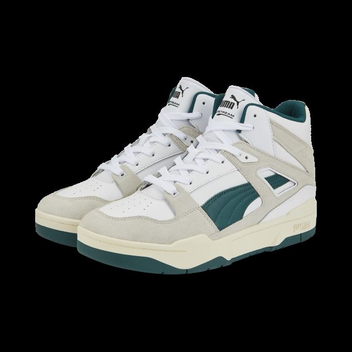 Baskets Slipstream Hi Heritage Puma Canada Blanc-nimbus Cloud-varsity Green
