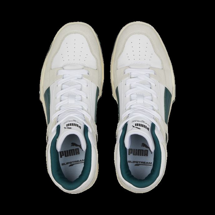 Baskets Slipstream Hi Heritage Puma Canada Blanc-nimbus Cloud-varsity Green
