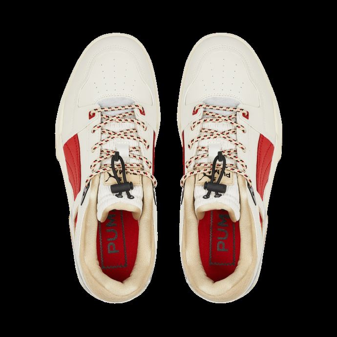 Vaporous Grey-pristine-sand Slipstream Retro Grade Femmes Baskets Puma Canada
