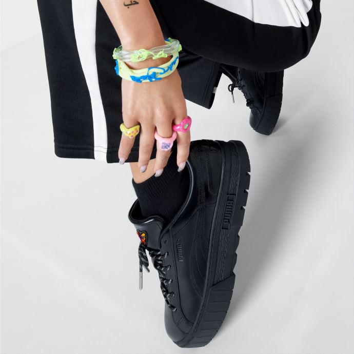 Baskets Puma Canada X Dua Lipa Mayze Flutur Pour Femmes Noir
