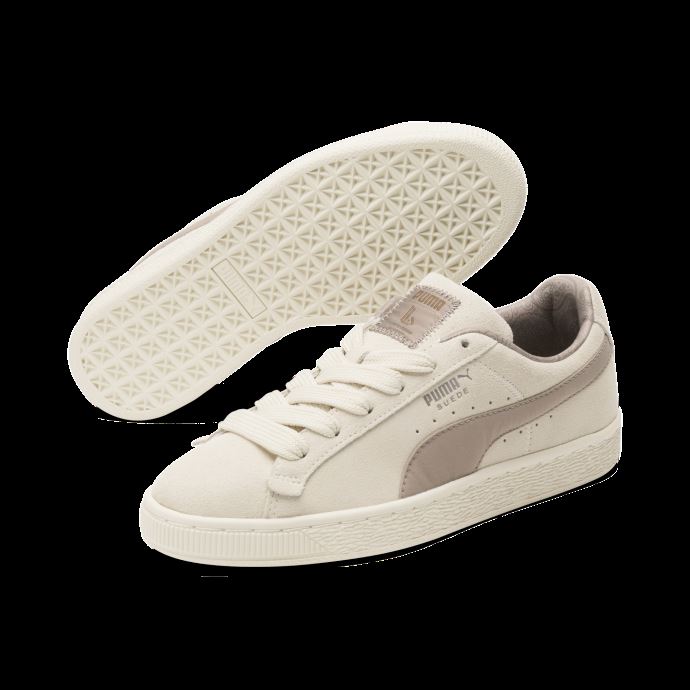 Puma Canada X Lauren London Baskets En Daim Femme Vanille Ice-fungi