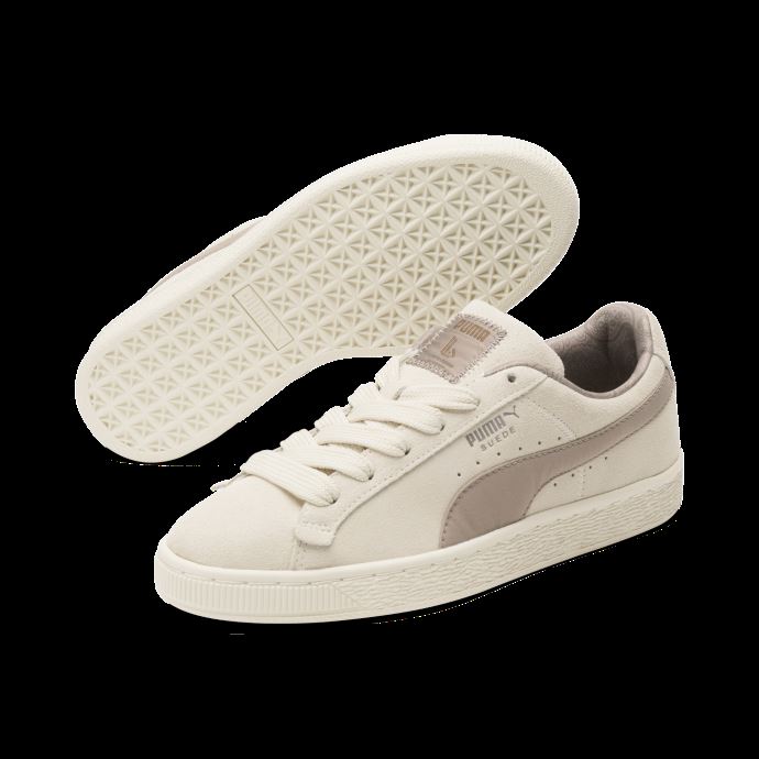 Baskets Puma Canada X Lauren London En Daim Pour Femme Vanille Ice-fungi