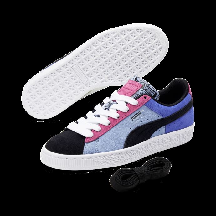 Fizzy Lime-serenity-black Puma Canada Baskets En Daim Classix Pour Femmes