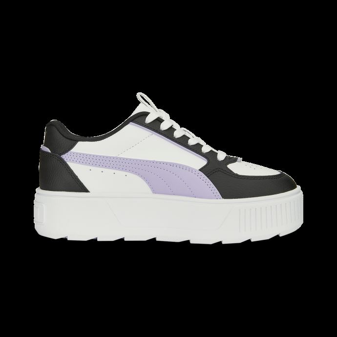 Karmen Rebelle Baskets Jeunesse Puma Canada Blanc-vivid Violet-noir
