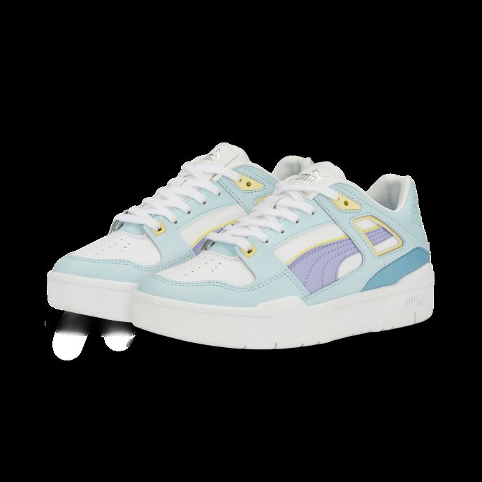 Baskets Puma Canada Slipstream Fille Blanc-aqua-sweet Lavande