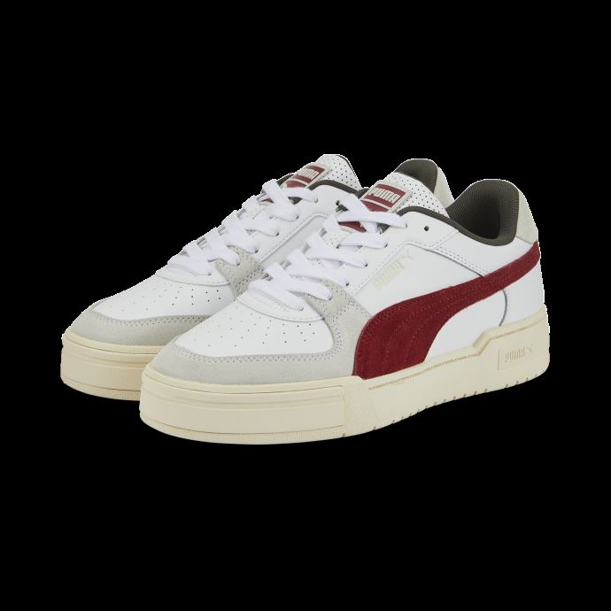 Baskets Ca Pro Ivy League Puma Canada Blanc-rouge-whisper Blanc