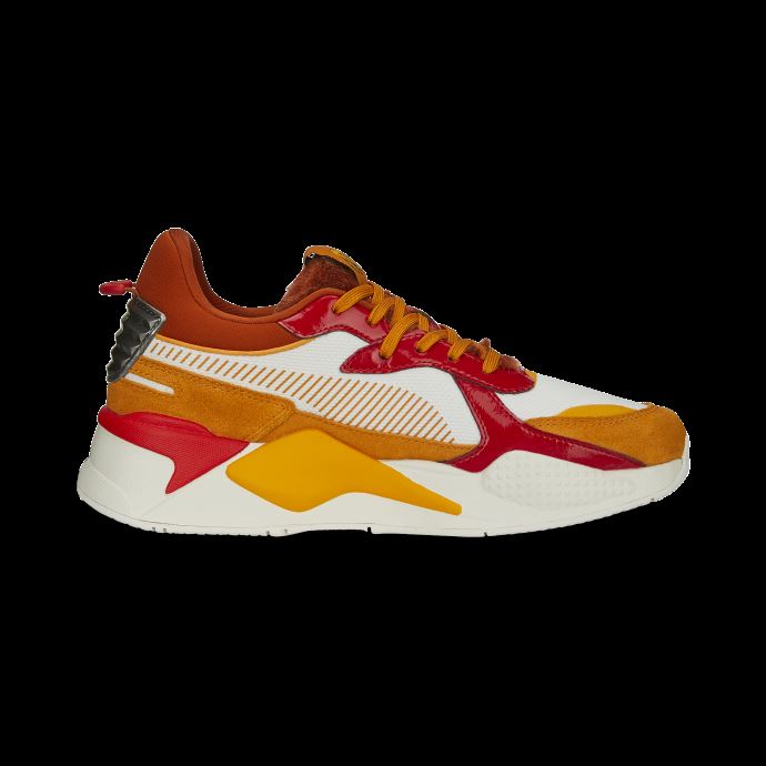 Puma Canada X He-man Rs-x He-man Baskets Orange Brique-rouge à Haut Risque
