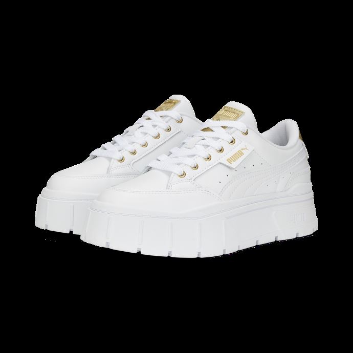 Mayze Stack Xmas Baskets Femme Blanc Puma Canada