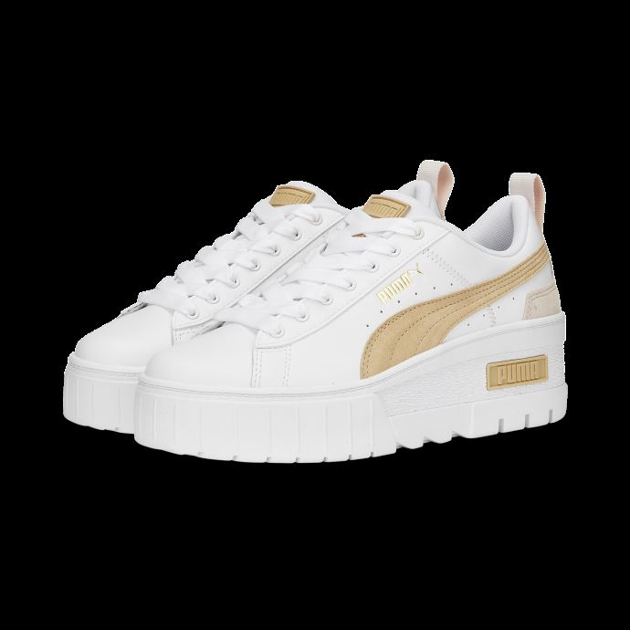 Baskets Mayze Compensées Pastel Pour Femmes White-light Sand Puma Canada
