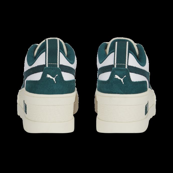 Baskets Compensées Mayze Ivy League Blanches Et Vertes Pour Femmes Puma Canada
