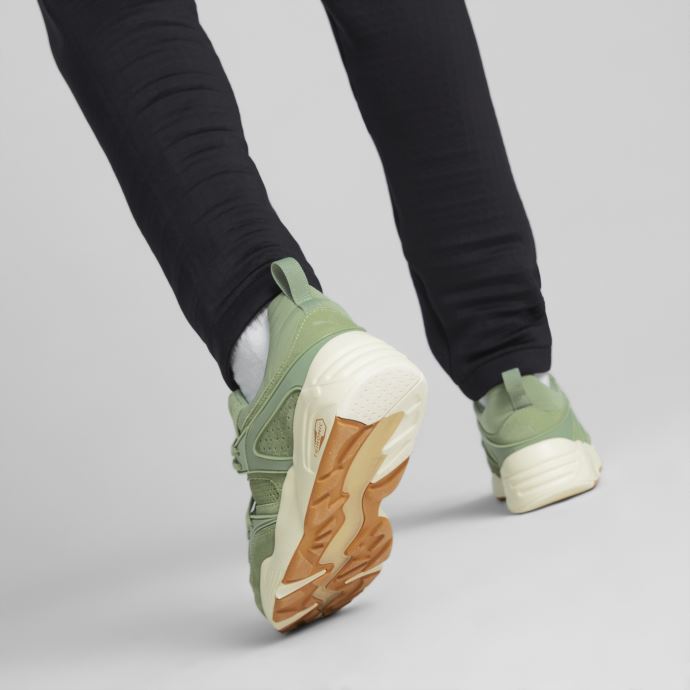 Baskets Mmq Blaze Of Glory Vert Poussiéreux-désert Beige
