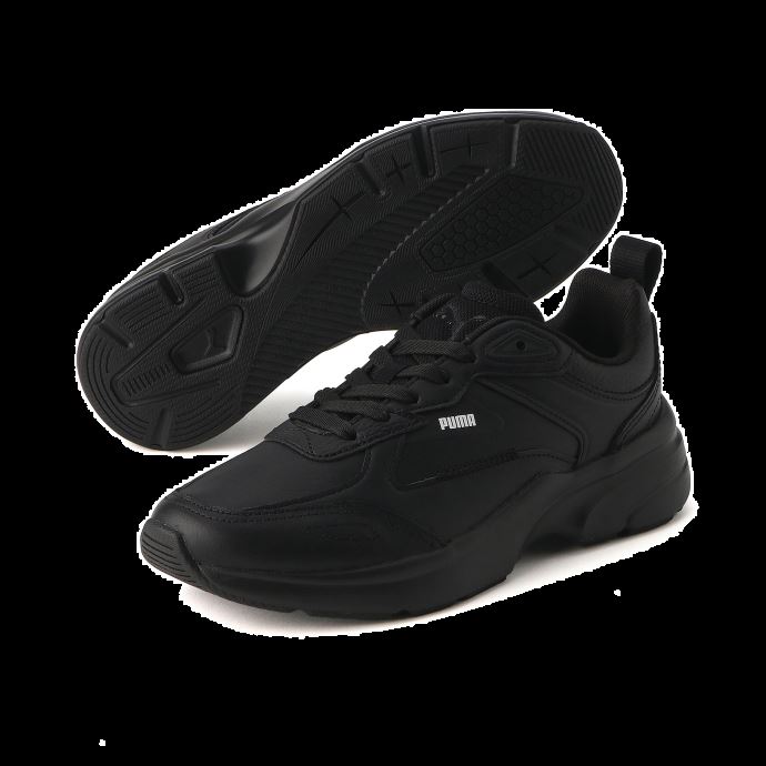 Baskets Puma Canada Fs Runner En Cuir Femme Noir