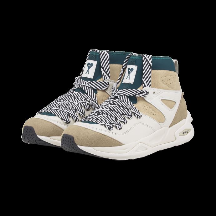 Puma Canada X Ami Trc Blaze Mid Baskets Guimauve-sable Clair