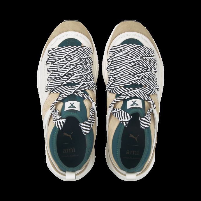 Puma Canada X Ami Trc Blaze Mid Baskets Guimauve-sable Clair
