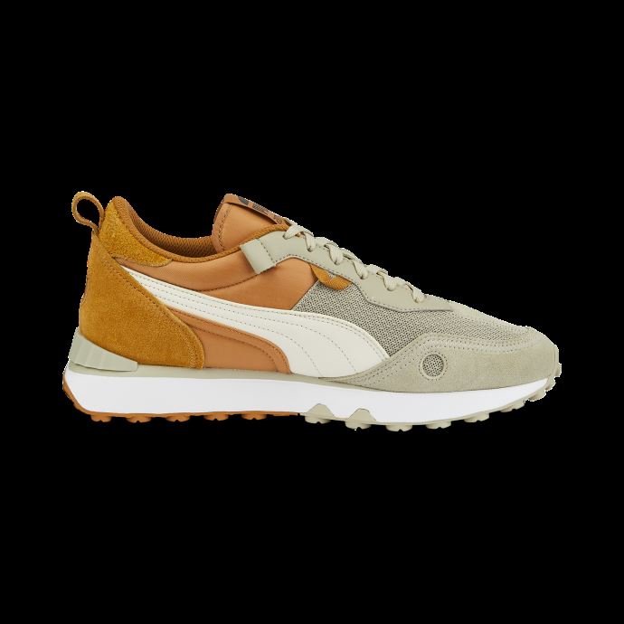 Baskets Rider FV Block Pebble Grey-Desert Tan Puma Canada
