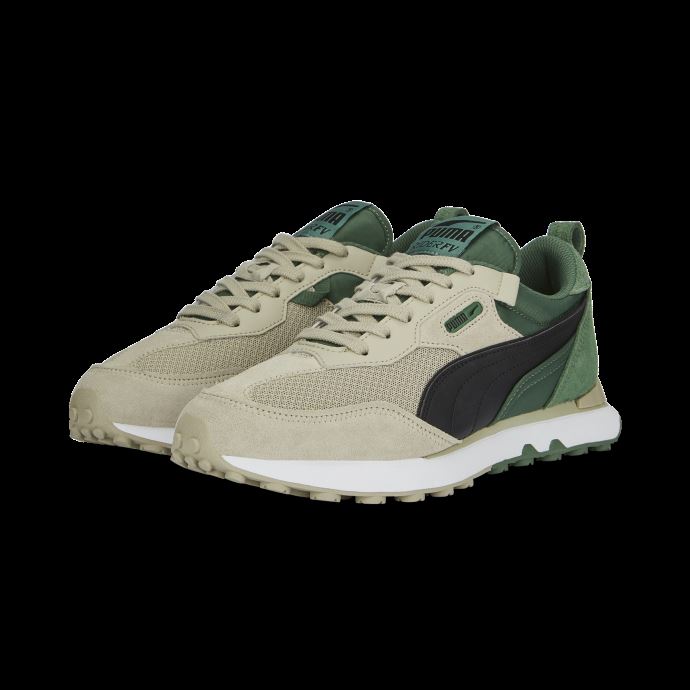 Baskets Puma Canada Rider Fv Block Gris Caillou-deep Forest