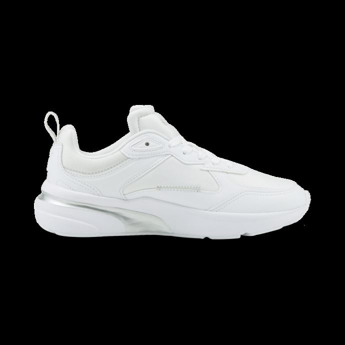 Baskets Fs Runner Métallisées Blanches Femmes Puma Canada
