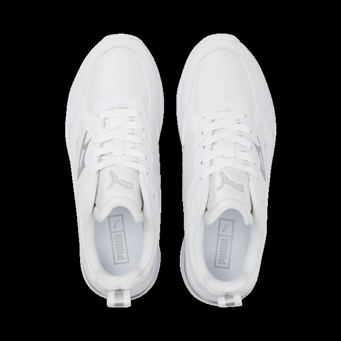 Baskets Fs Runner Métallisées Blanches Femmes Puma Canada
