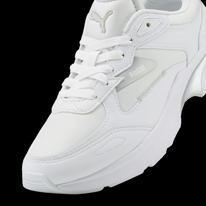 Baskets Fs Runner Métallisées Blanches Femmes Puma Canada
