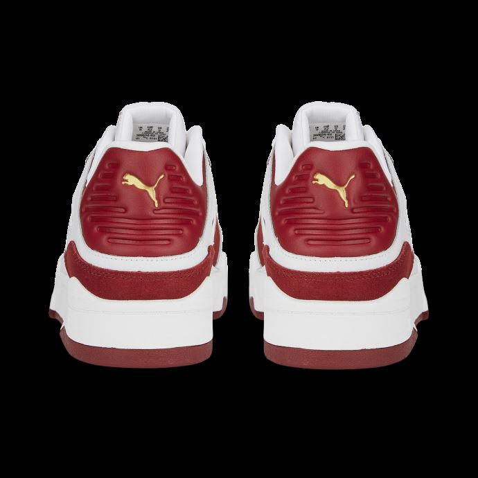 Baskets Puma Canada Slipstream Fs En Daim Blanc Rouge Intense
