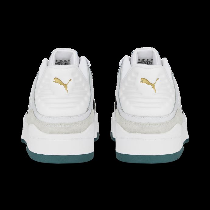 Baskets Puma Canada Slipstream Fs En Daim Blanc-noir-varsity Vert
