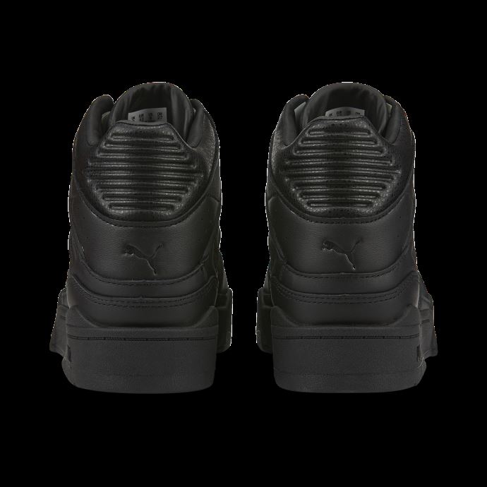 Baskets Puma Canada Slipstream Hi En Cuir Noir Et Noir
