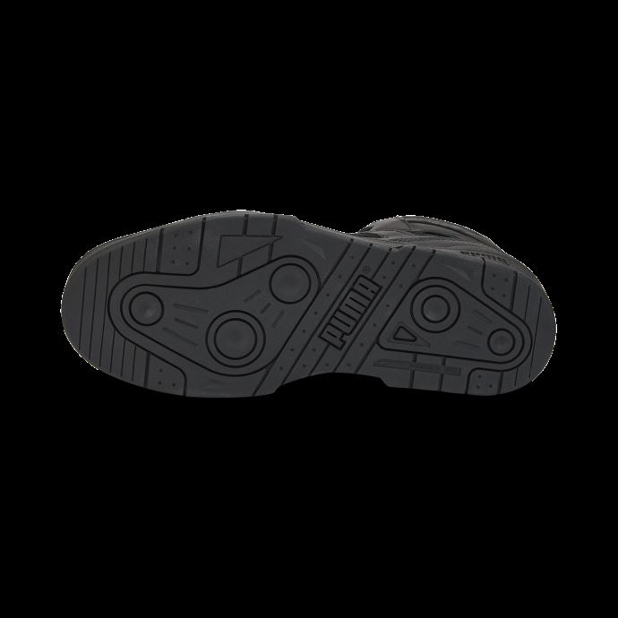 Baskets Puma Canada Slipstream Hi En Cuir Noir Et Noir
