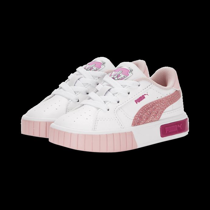 Puma Canada X Pat Patrouille Cali Star Baskets à Fermeture Alternative Bébés Blanc-rose Orchidée