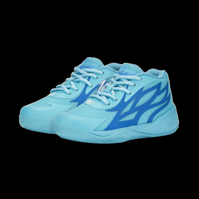 Puma Canada Blue Atoll-ultra Blue Mb.02 Roty Chaussures De Basket Enfant