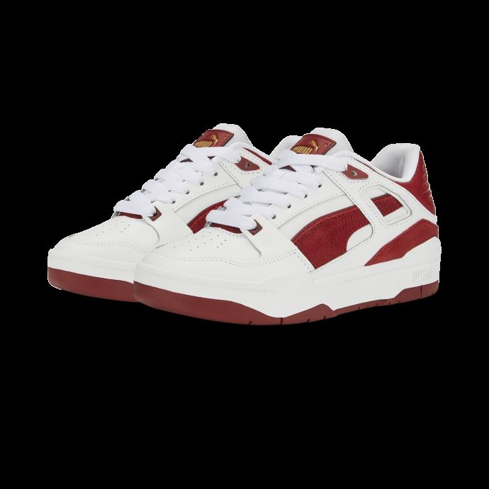Slipstream Suede Fs Sneakers Big Kids Blanc-rouge Intense Puma Canada