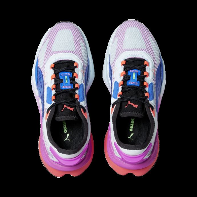 Nitro Bluemazing-fiery Coral Extent Nitro Baskets Ultraviolents Pour Grands Enfants
