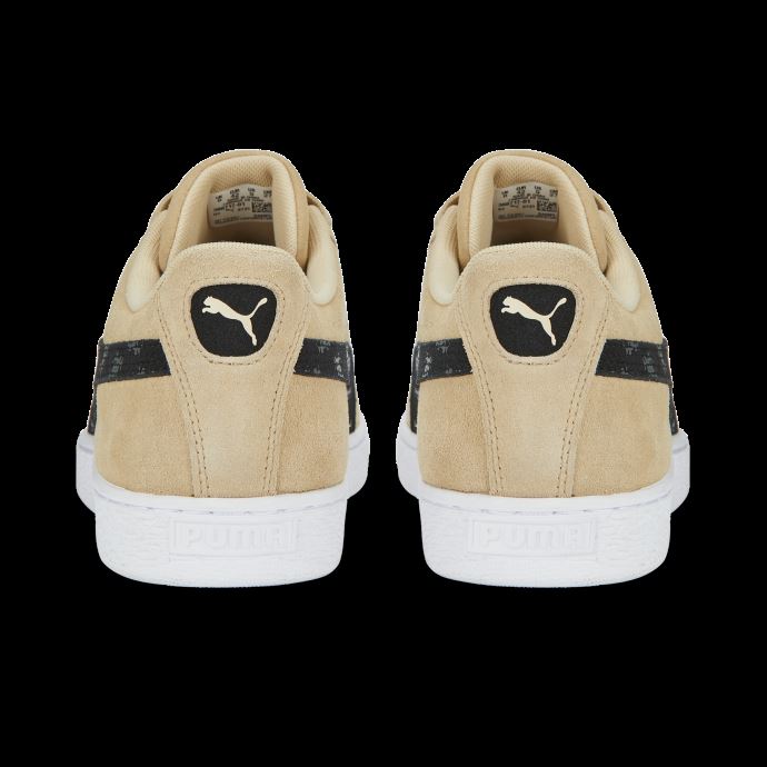 Baskets T7 En Daim Sable Clair-noir-blanc Puma Canada
