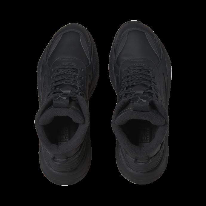 Baskets Puma Canada Rs-x Mid En Cuir Noir Et Noir
