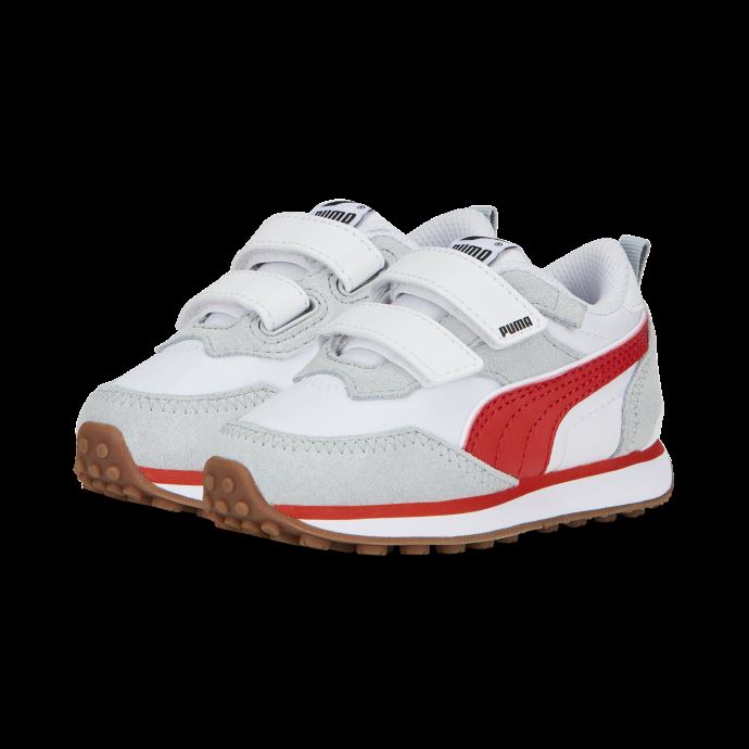 Baskets Puma Canada Rider Fv No Lace Blanc-gris Platine