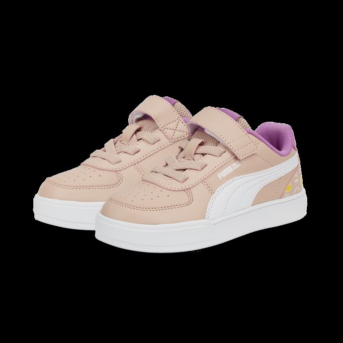 Baskets Puma Canada X Smileyworld Caven Fermeture Alternative Pour Bébé Rose Quartz-mauve Pop-jaune